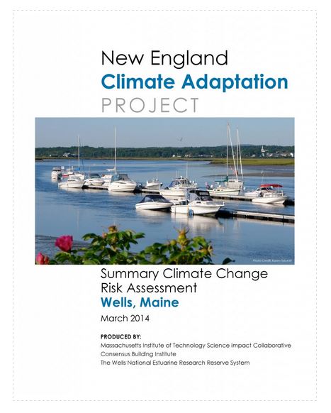 New England Climate Adaption Project - Wells, Maine Risk Assessment by MIT