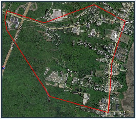 Sustain Southern Maine Study Area of Wells