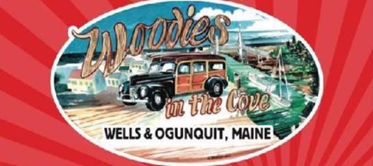 Woodies in the Cove - car at beach image