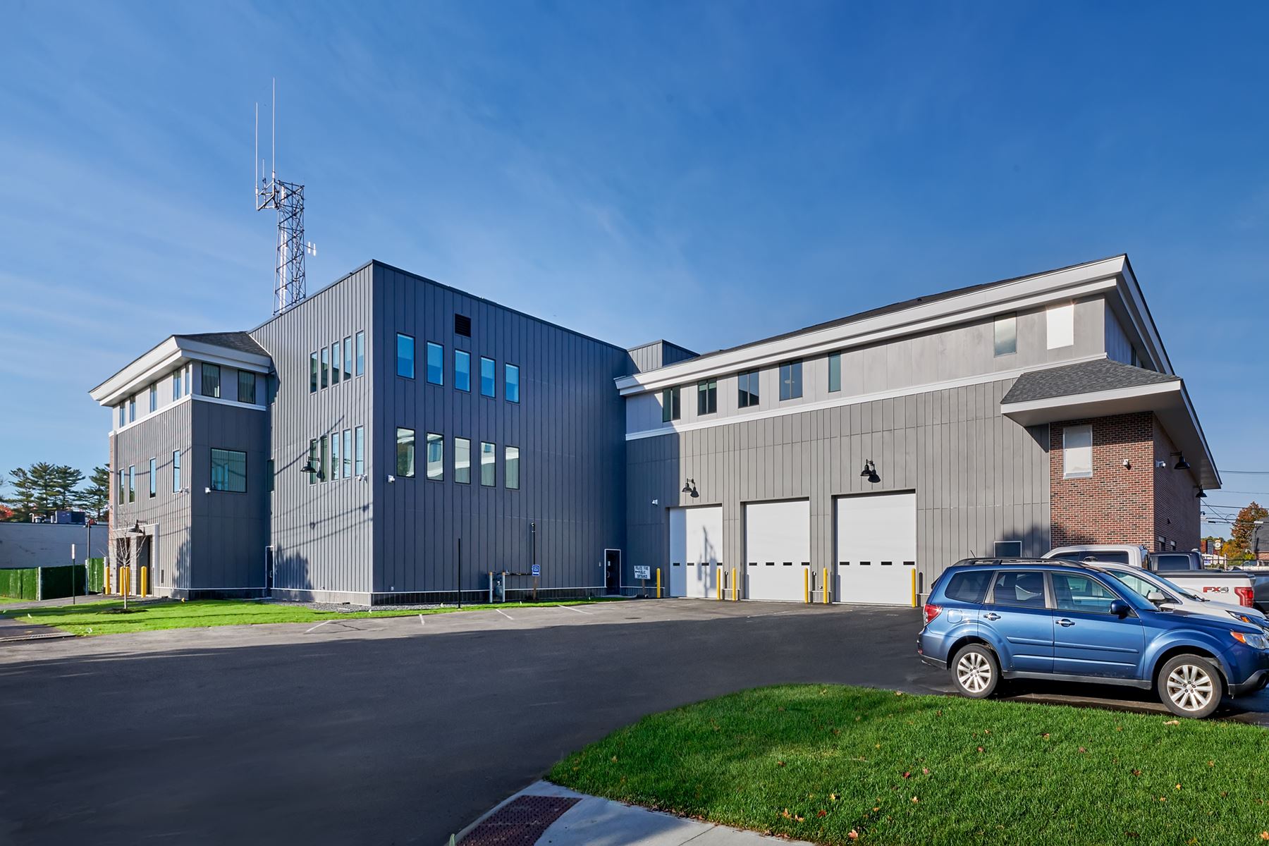 New Fire Station Exterior Image