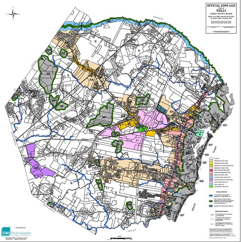 Zoning Map 2012 Image