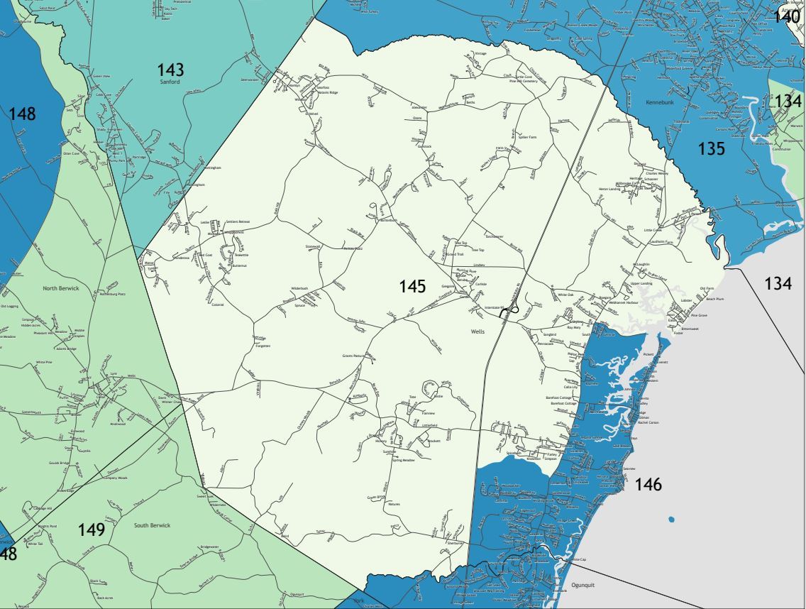 Wells Voting Districts 145 and 146