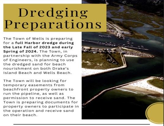 Harbor Dredge Preparations 2023- 2024