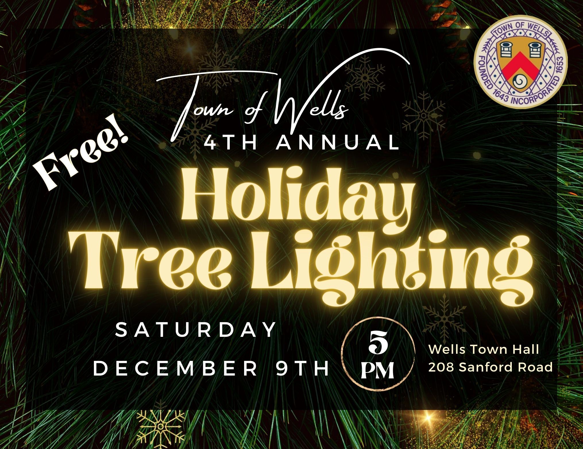 Newsflash 4th Annual Holiday Tree Lighting