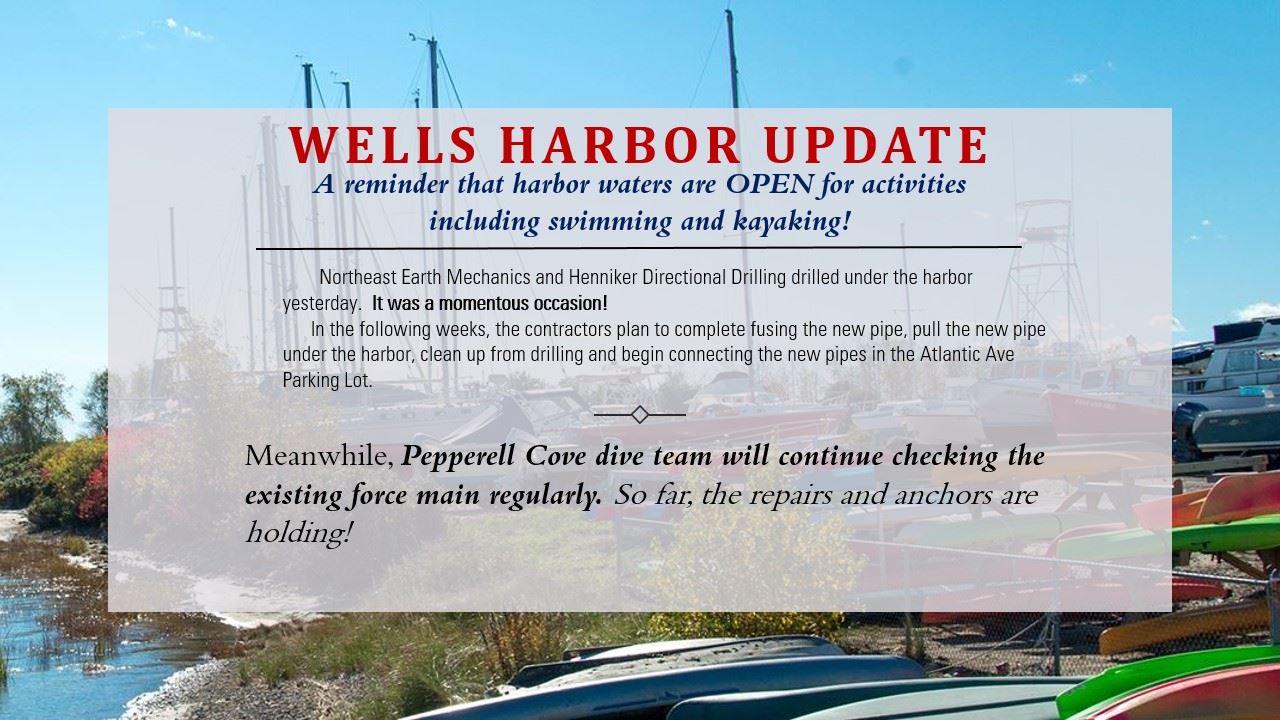 Harbor Update